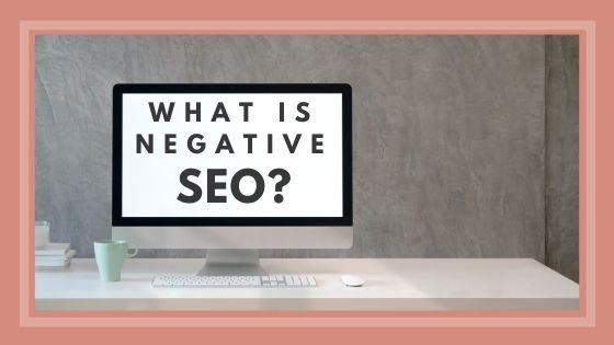 what is negative seo